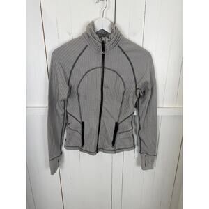 Lululemon Women's Size 6 Gray Nylon Basic Jacket NWOT